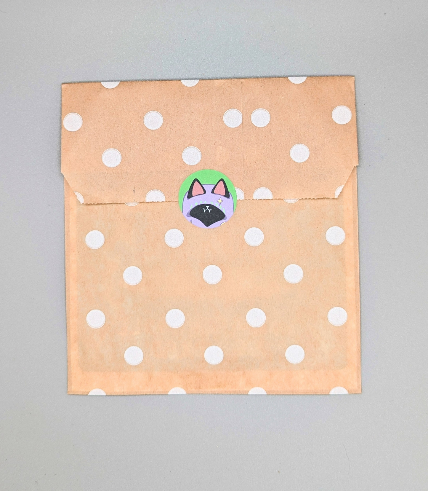 No Soliciting Witchy Cat Sign Window Cling Black Cat in eco-friendly paper packaging