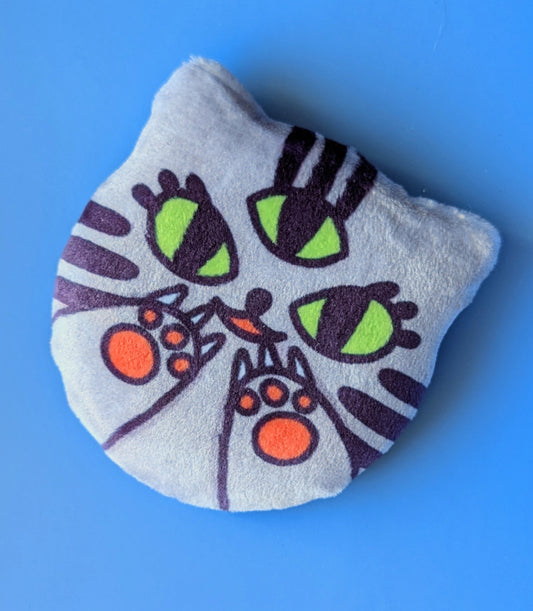 Seymour Plush Cat Ear Button