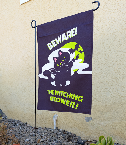 Black Cat Garden Flag