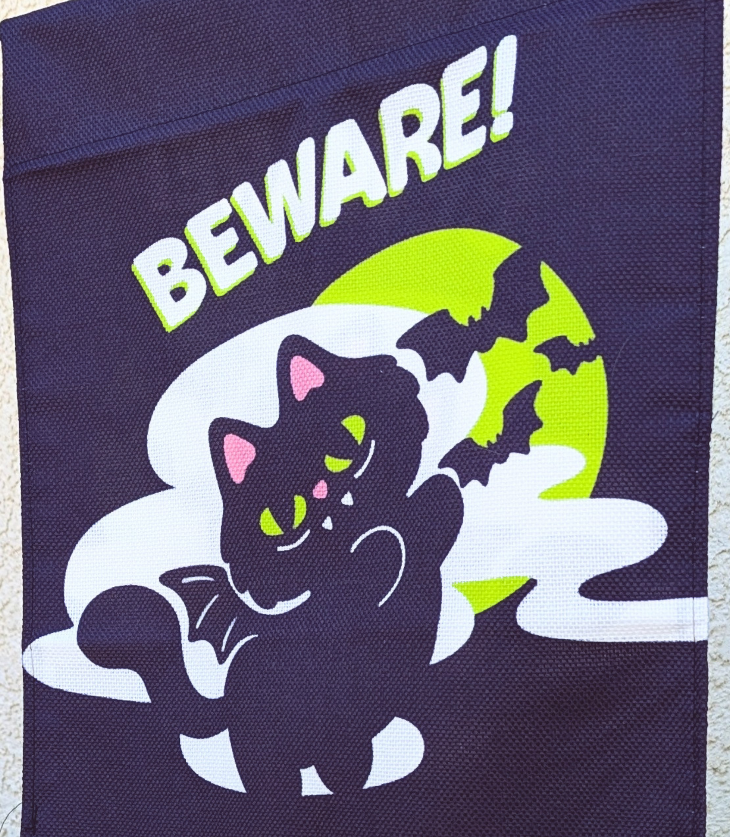 Black Cat Garden Flag