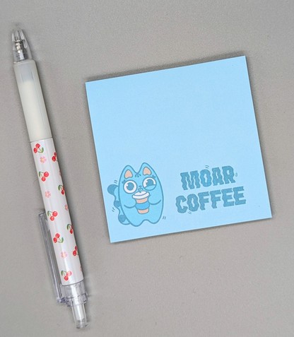 MOAR COFFEE Sticky Notes