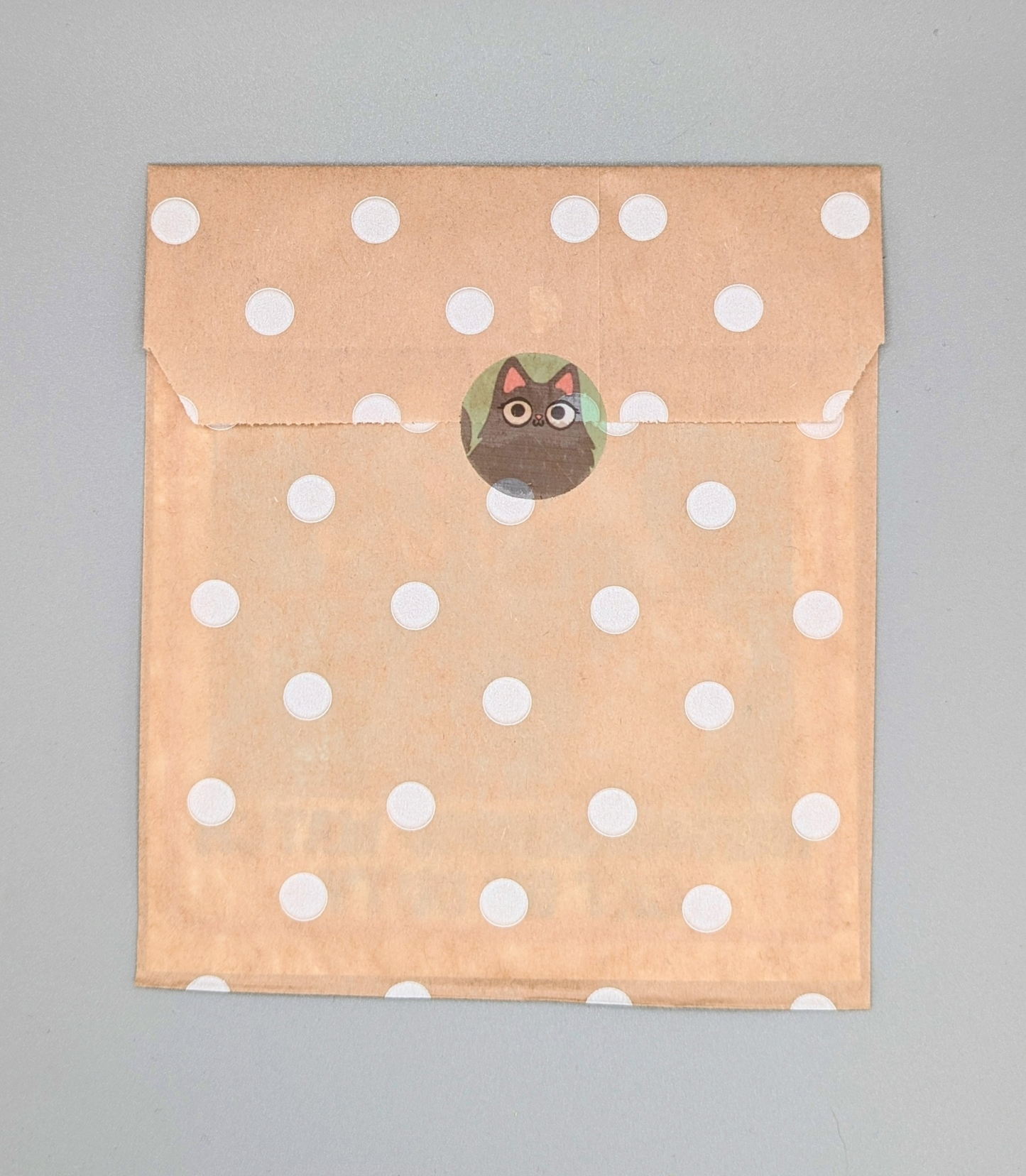 Neighborhood Watch Cat FLUFFY GREY CAT Window Cling eco-friendly paper packaging