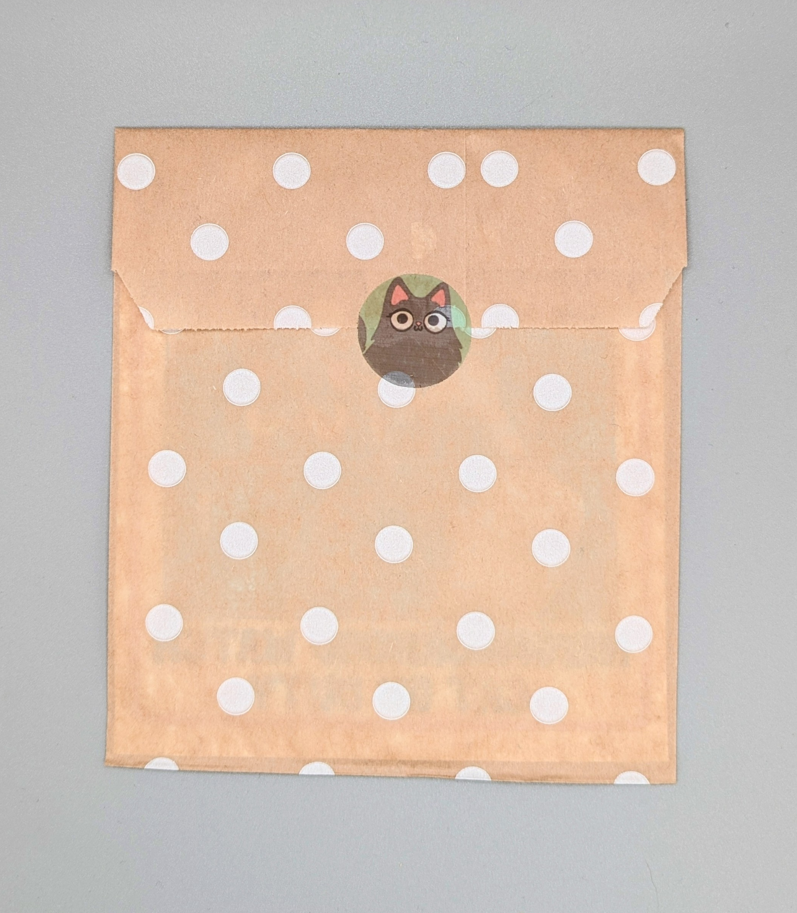 Neighborhood Watch Cat FLUFFY GREY CAT Window Cling eco-friendly paper packaging