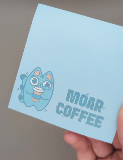 MOAR COFFEE Sticky Notes