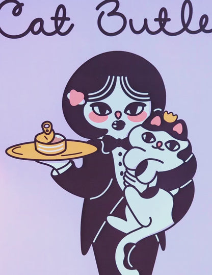 Cat Butler Print